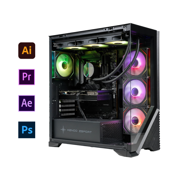 PC ĐỒ HỌA CORE I9 14900KF | RAM 64G | RTX 5090 32G | NVME 1TB (Wifi)