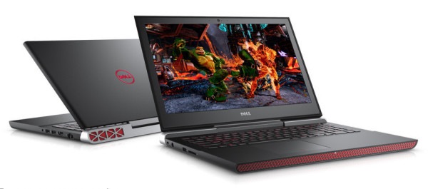Laptop Gaming Dell N7567 (Core i7-7700HQ | 8GB | 128GB SSD + 500GB HDD | GTX 1050Ti 4GB | 15.6' FHD | Win10 | Đen)