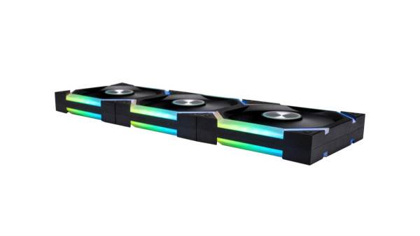 FAN LED ARGB JUNGLE LEOPARD GALAXY RS BLACK XUÔI