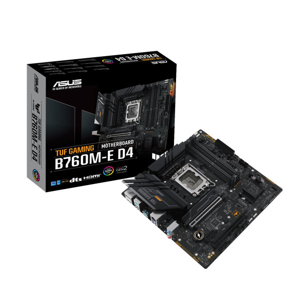 Mainboard Asus TUF GAMING B760M-E DRR4  WIFI + BLUETOOTH