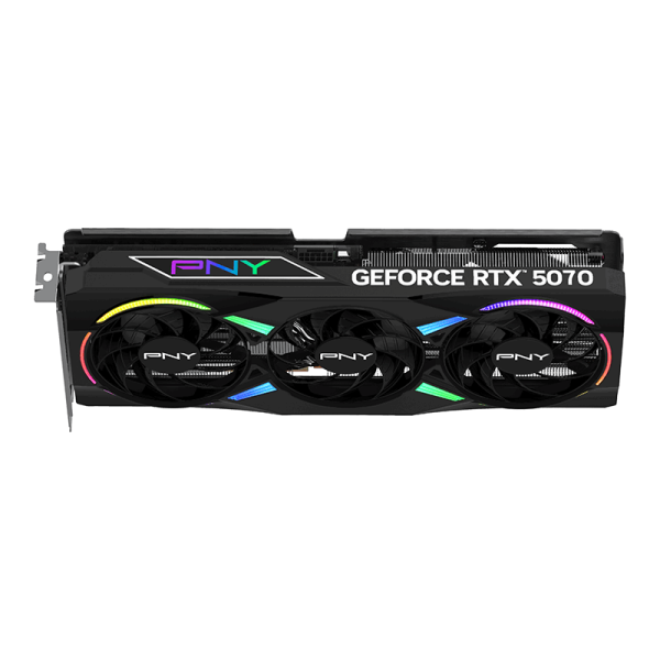 VGA PNY GEFORCE RTX 5070 12GB DDR7 OC ARGB EPIC-X RGB TRIPLE FAN (3x Display Port 1x HDMI)