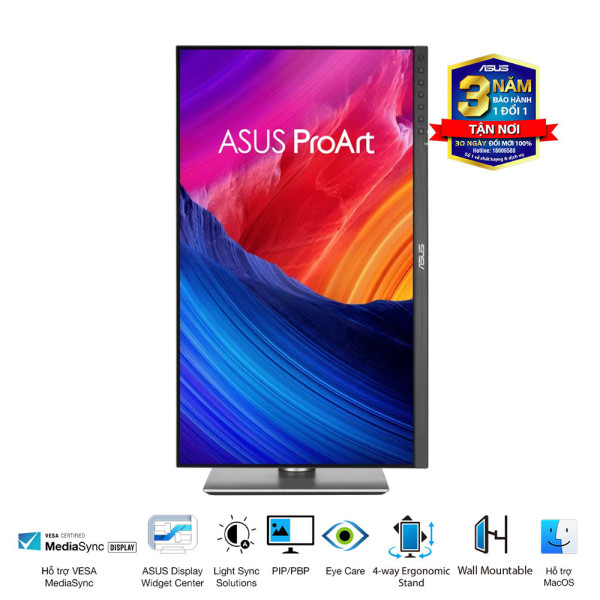 MÀN HÌNH ĐỒ HỌA ASUS PROART PA278QGV (27 INCH/ IPS/ 2K/ 120HZ/ 5MS/ SPEAKER)