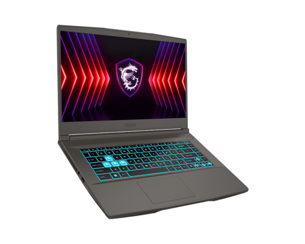 Laptop Gaming MSI Thin 15 B13UC 1411VN (Core i7-13620H | 8GB | 512GB SSD | RTX 3050 4GB | 15.6' FHD 144Hz | Win11 | Xám)