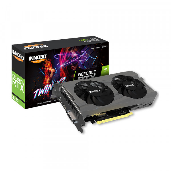 VGA INNO3D GEFORCE RTX 3050 6GB TWIN X2 V2 6GB GDDR6 2FAN