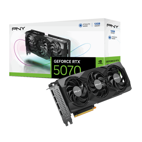 VGA PNY GEFORCE RTX 5070 12G GDDR7 TRIPLE FAN