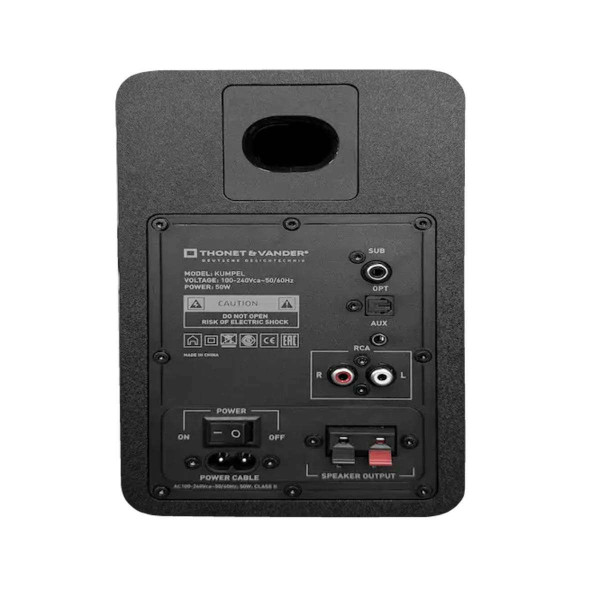 LOA KIỂM ÂM BLUETOOTH THONET & VANDER KUMPEL 2.0 ( ĐEN )