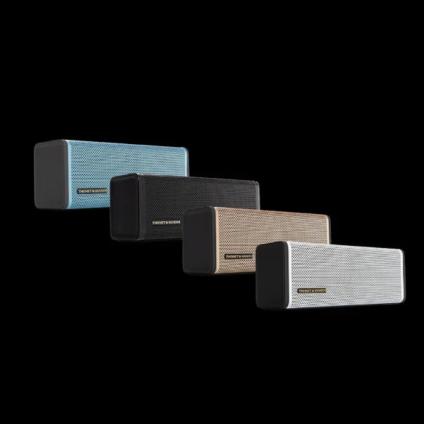 LOA DI ĐỘNG BLUETOOTH THONET & VANDER FREI TOPP (ĐEN | VÀNG)