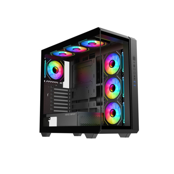VỎ CASE KENOO ESPORT FK810 BLACK (ATX/ KHÔNG FAN)