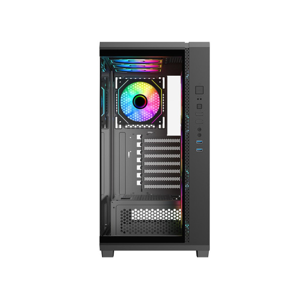VỎ CASE KENOO ESPORT FK810 BLACK (ATX/ KHÔNG FAN)