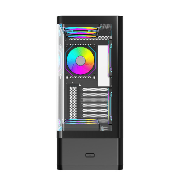VỎ CASE KENOO ESPORT AKC300 BLACK (ATX/ KHÔNG FAN)