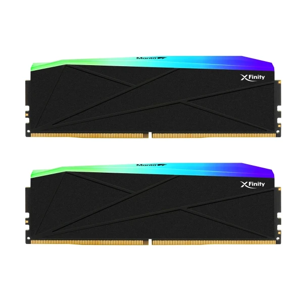 KIT RAM V-COLOR XFINITY 64GB (2X 32GB) DDR5 6000MHZ RGB BLACK