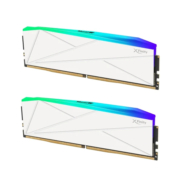 KIT RAM V-COLOR XFINITY 64GB (2X 32GB) DDR5 6000MHZ RGB WHITE