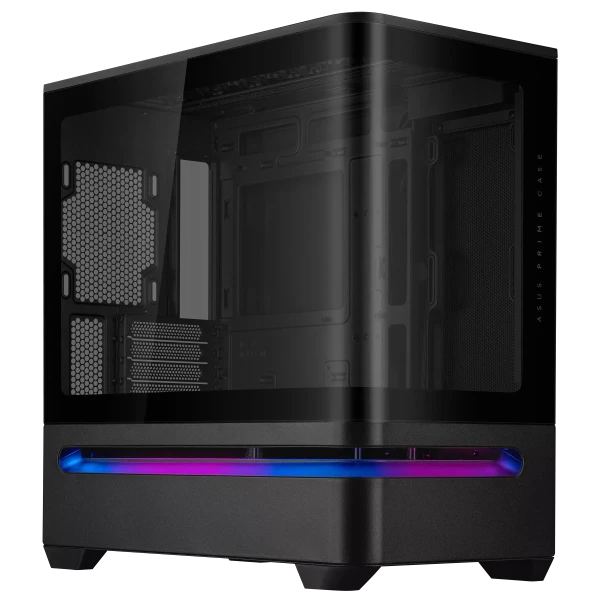 VỎ CASE ASUS PRIME AP202 TG BLACK (M-ATX/ KHÔNG FAN)