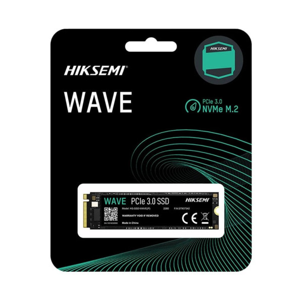 SSD NVME HIKSEMI WAVE 1024GB (ĐỌC 2450MB/S GHI 2450MB/S) M2.2280 PCIE GEN3X4 (HS-SSD-WAVE(P) 1024G)