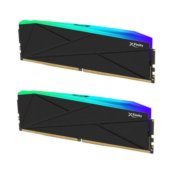 KIT RAM V-Color DDR5 32GB (16GBx2) 6000MHz XFinity RGB (Black)