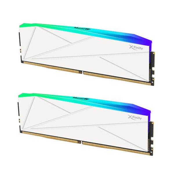 KIT RAM V-Color DDR5 32GB (16GBx2) 6000MHz XFinity RGB (White)
