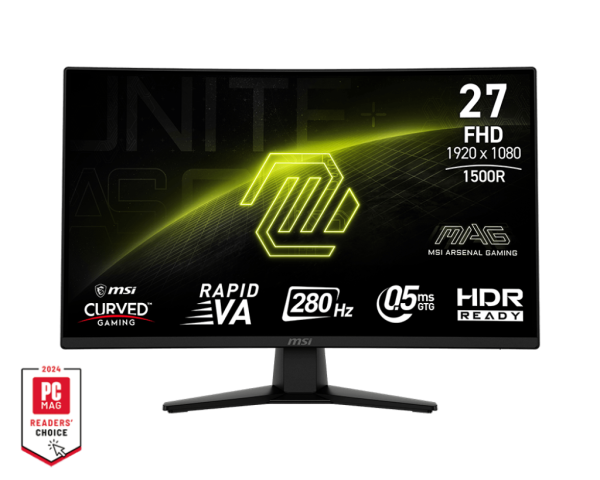 MÀN HÌNH CONG MSI MAG 274CXF (27 INCH/ VA/ FHD/ 280HZ/ 0.5MS)