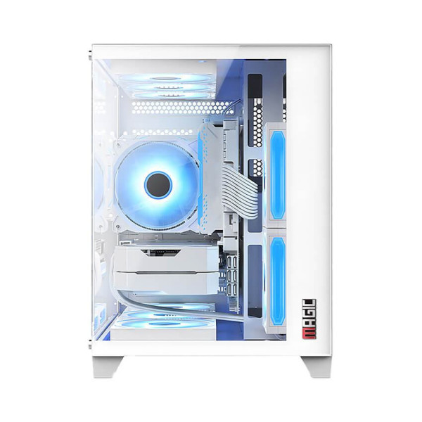 VỎ CASE MAGIC AQUA-M ULTRA WHITE (M-ATX/KHÔNG FAN)