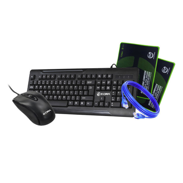 Quà Tặng Phím E-DRA EK501, Chuột E-DRA EM601, BÀN DI FUHLEN, DÂY MẠNG 5M trị giá 220.000 VNĐ