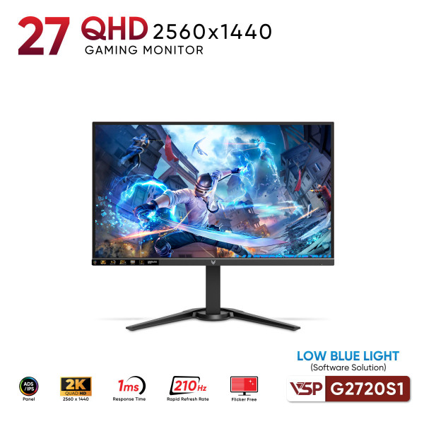 MÀN HÌNH VSP G2720QS1 (27 INCH/ 2K/ IPS/ ELED/ 210HZ/ 1MS)