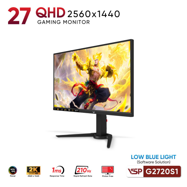 MÀN HÌNH VSP G2720QS1 (27 INCH/ 2K/ IPS/ ELED/ 210HZ/ 1MS)