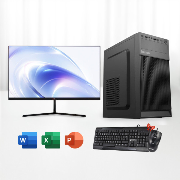 BỘ PC VĂN PHÒNG CORE I5 14400F | RAM 8G | R7 240 4G | NVME 256G | MÀN HÌNH 22INCH