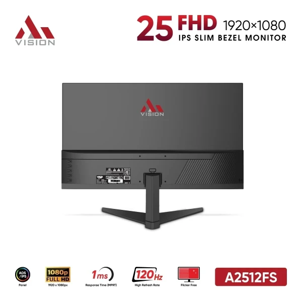 MÀN HÌNH AIVISION A2512FS (25INCH / ADS-IPS / FHD / 120HZ / 1MS)
