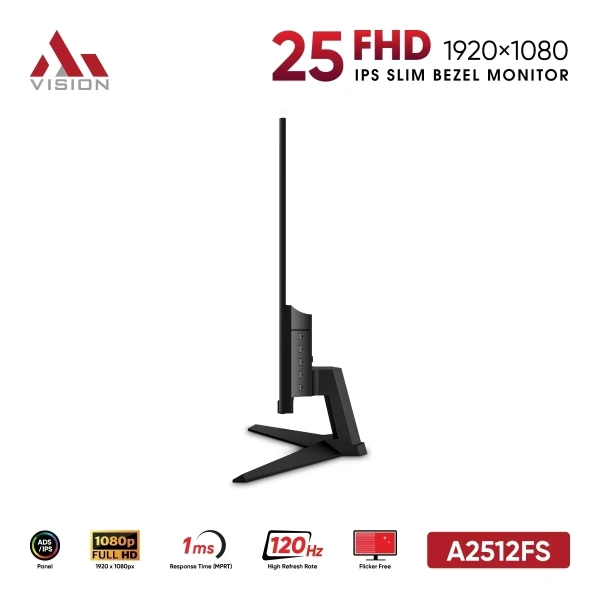 MÀN HÌNH AIVISION A2512FS (25INCH / ADS-IPS / FHD / 120HZ / 1MS)