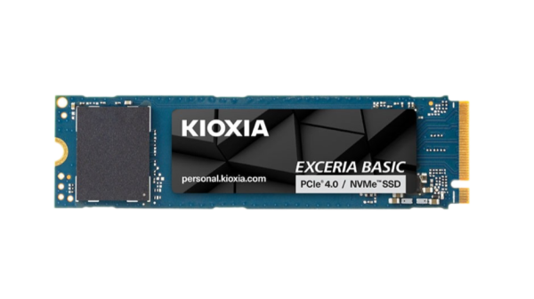 SSD NVME KIOXIA EXCERIA BASIC R72300 W6800 2TB (ĐỌC 7300 MB/S GHI 6800 MB/S) PCIE 4X4 (LSF10Z002TG8)