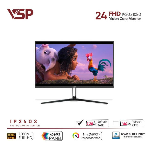 MÀN HÌNH VSP IP2403 (23.8 INCH / FHD / IPS / 120HZ / 1MS)