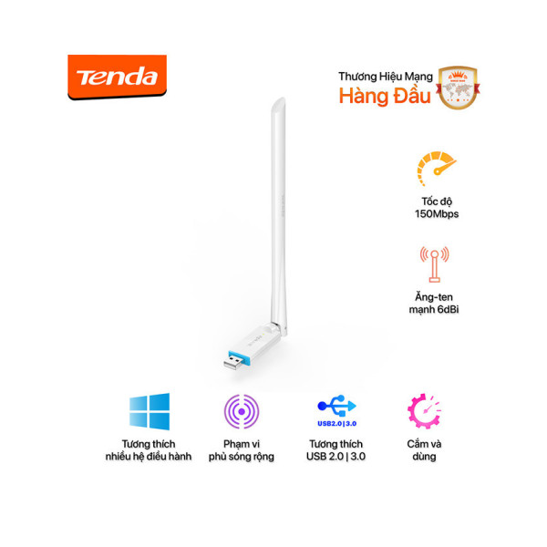 USB WIFI 6 AX300 TENDA U2 