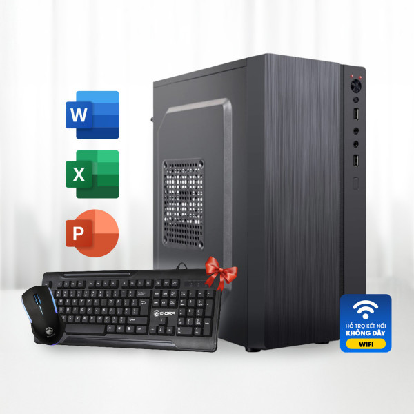 PC Văn Phòng Core I3 14100F | R7 240 4G | RAM 16G| NVME 256G | WIFI