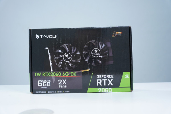 VGA T-WOLF TW-RTX2060 6GB DDR6 2FAN (DVI+HDMI+DP)