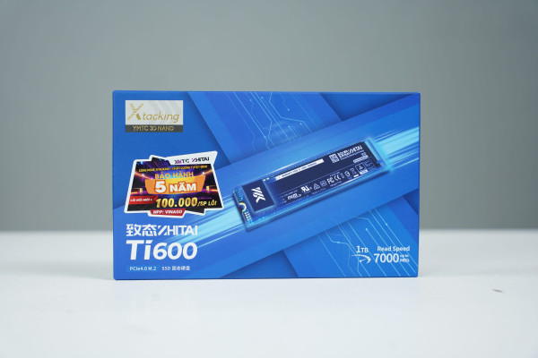 SSD NVME ZHITAI TI600 1TB (ĐỌC 7000MB/S GHI 6000MB/S) M.2 2280 PCIE GEN 4X4 (ZTSS2EB07D32MC)