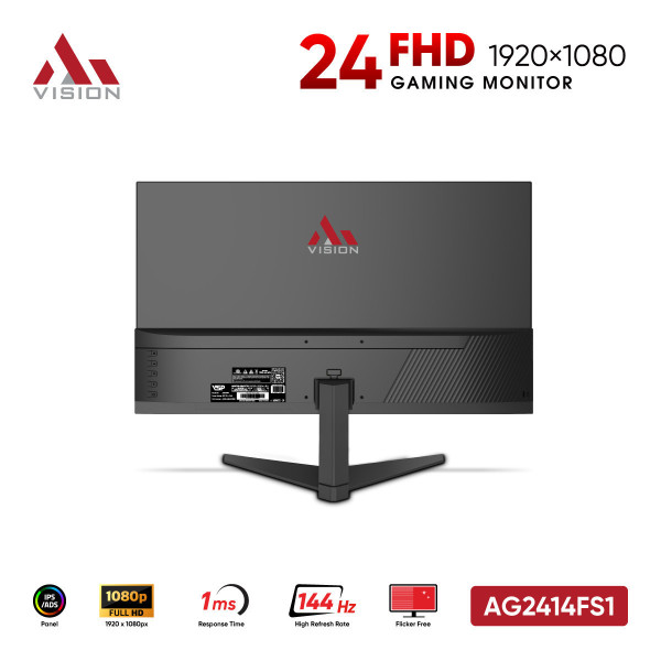 MÀN HÌNH VSP AIVISION AG2414FS1 (24INCH / IPS / FHD / 144HZ / 1MS/ ĐEN)