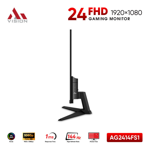 MÀN HÌNH VSP AIVISION AG2414FS1 (24INCH / IPS / FHD / 144HZ / 1MS/ ĐEN)