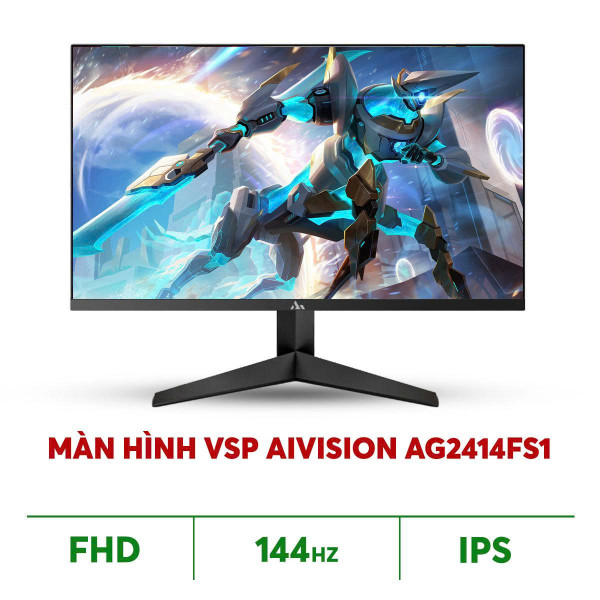 MÀN HÌNH VSP AIVISION AG2414FS1 (24INCH / IPS / FHD / 144HZ / 1MS/ ĐEN)