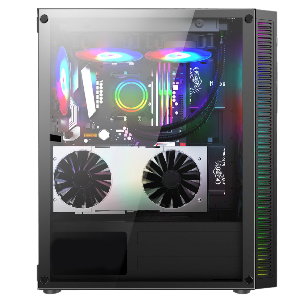 VỎ CASE MAGIC LUXURY I FULL TOWER SẴN 4FAN (E-ATX)