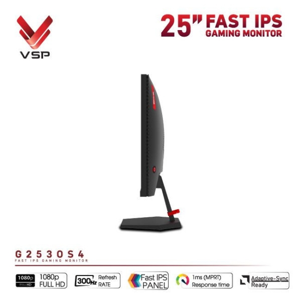 MÀN HÌNH VSP GAMING G2530S4 (25INCH/FAST IPS/FHD/300HZ/1MS)