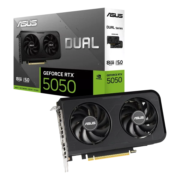 VGA ASUS DUAL GEFORCE RTX 5050 8GB GDDR6 (DUAL-RTX5050-8G)
