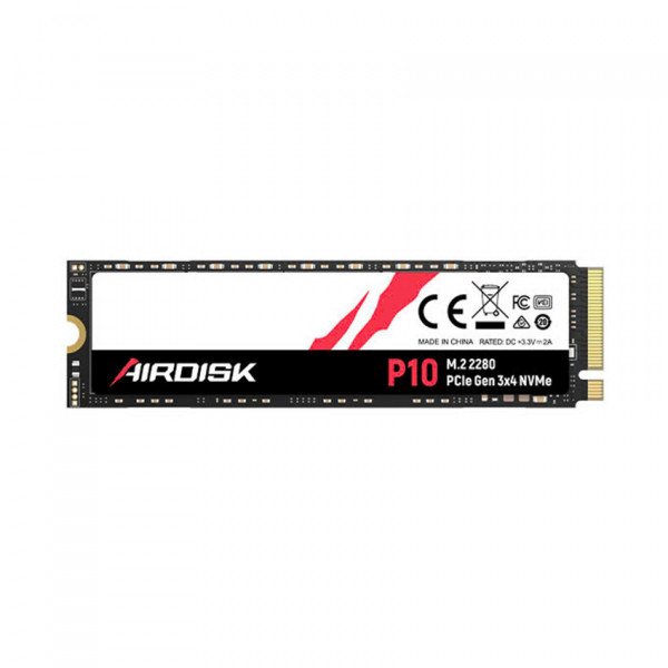 	 SSD NVME AIRDISK P10 256GB (ĐỌC 3000MB/S GHI 2500MB/S) M.2 2280 PCIE GEN 3×4 (ANMP10X256G-RNNNG)