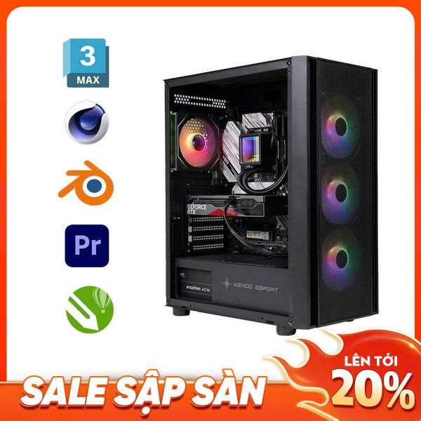 PC DH Core I7 14700KF | RAM 32G | RTX 5060 TI 16G | NVME 500G