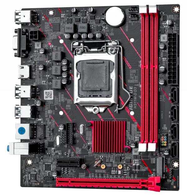 MAIN JGINYUE H311 RAM DDR3 LGA1151 Đầy Đủ HDMI, NVME, VGA, Turbo Boost( New Full Box 24 tháng)