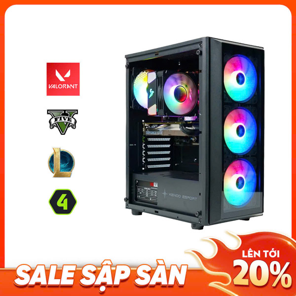 PC Gaming Core I5 12400F| GTX 1660 SUPER 6G| Ram 16G| NVME 256G