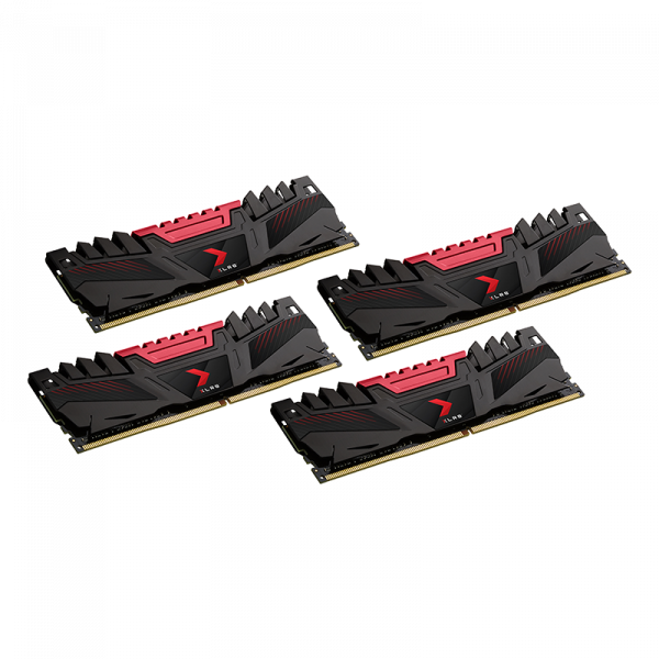 KIT RAM PNY 32GB (2X16GB) BUS 3200 DDR4 TẢN (MD32GK2D4320016XR)