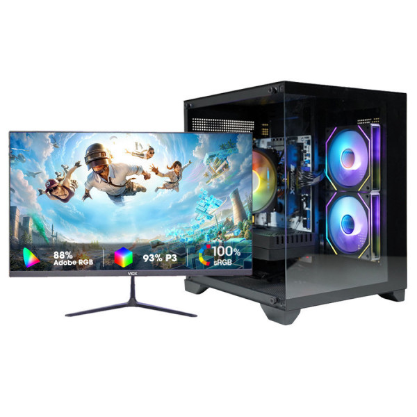 BỘ PC Gaming Ryzen 7 5700X |GTX 1660 SUPER 6G Ram 16G | NVME 256GB | MÀN 24'