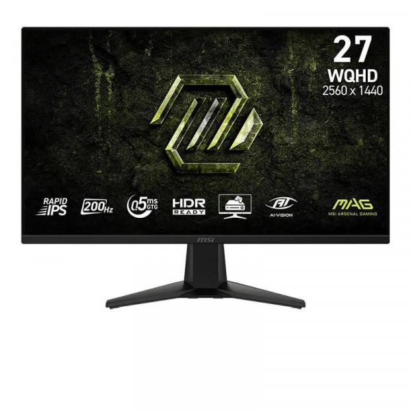 MÀN HÌNH MSI MAG 275QF E20 (27 INCH/WQHD/ RAPID IPS/ 200HZ/ 0.5MS)