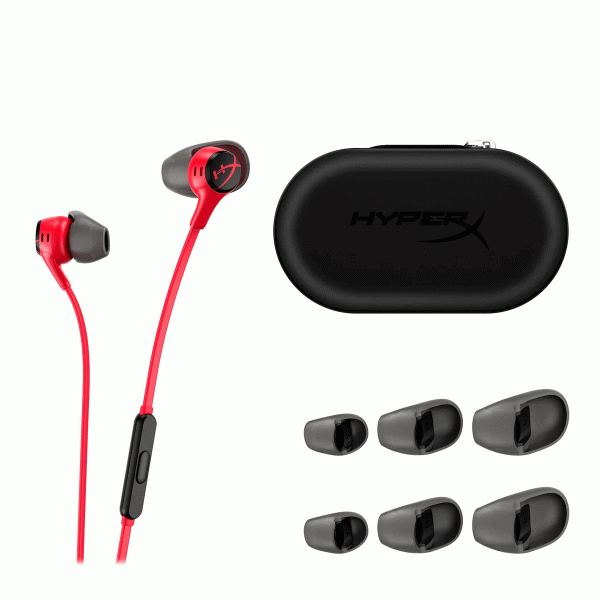 TAI NGHE HYPER X CLOUD EARBUDS II RED