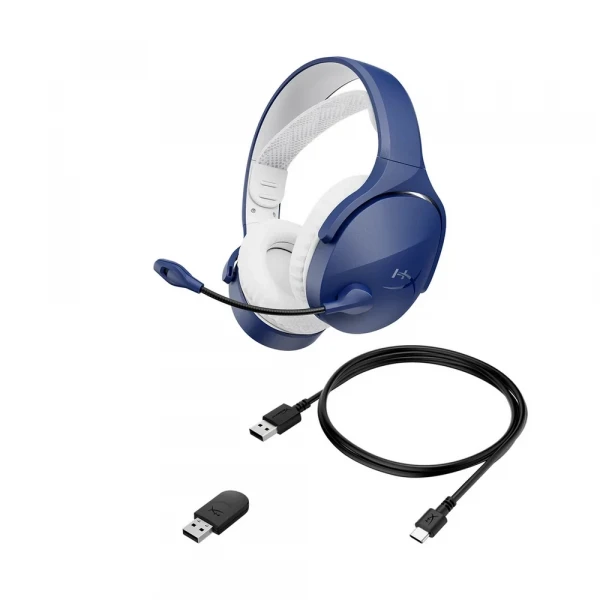 TAI NGHE HYPER X CLOUD JET WIRELESS BLUE
