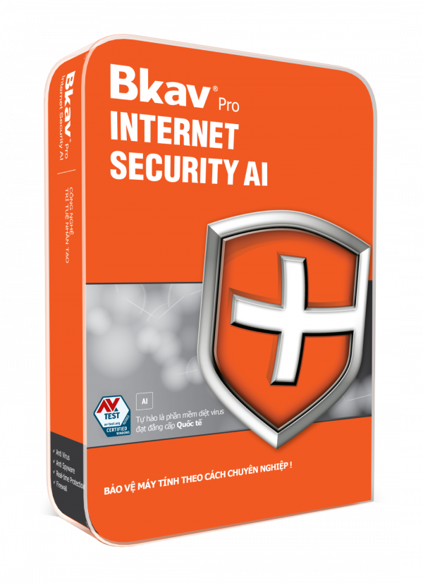 Phần mềm Diệt Virus BKAV Pro Internet security (1 thiết bị/ 12 tháng)